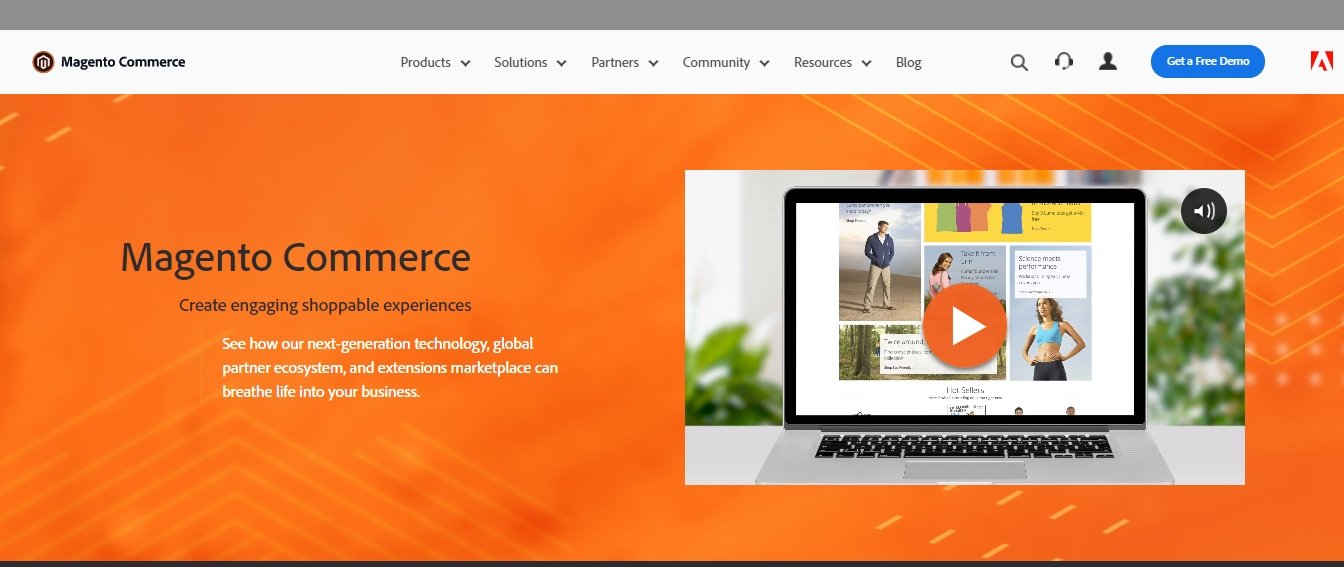 magento for ecommerce store