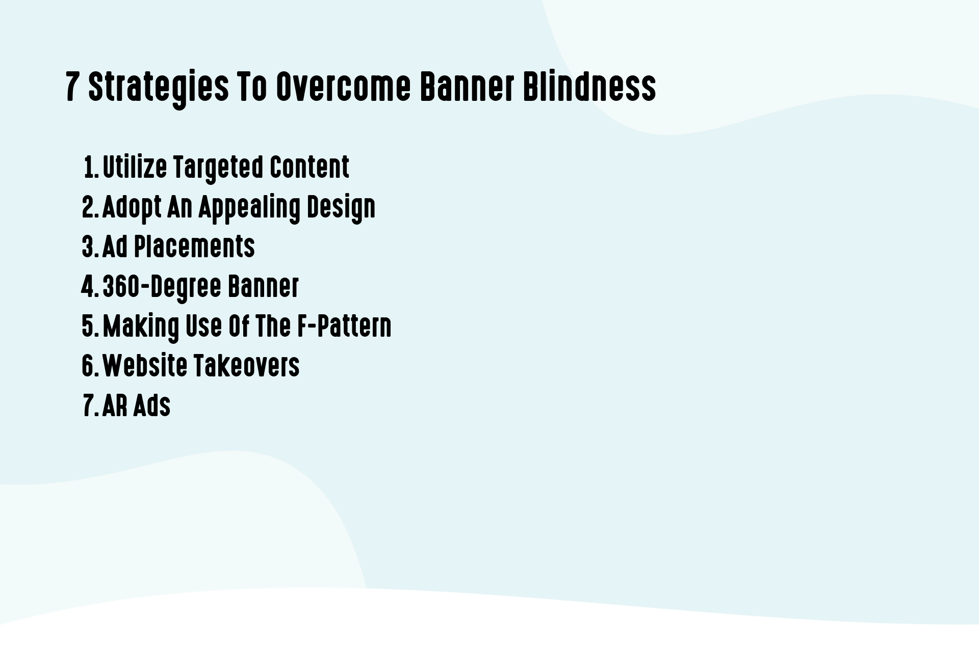 7 Strategies To Overcome Banner Blindness